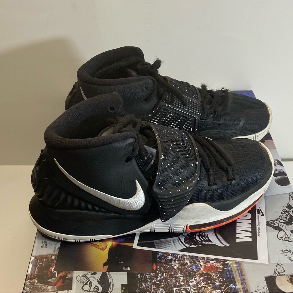 Size 4.5 - Nike Kyrie 6 Jet Black 2019